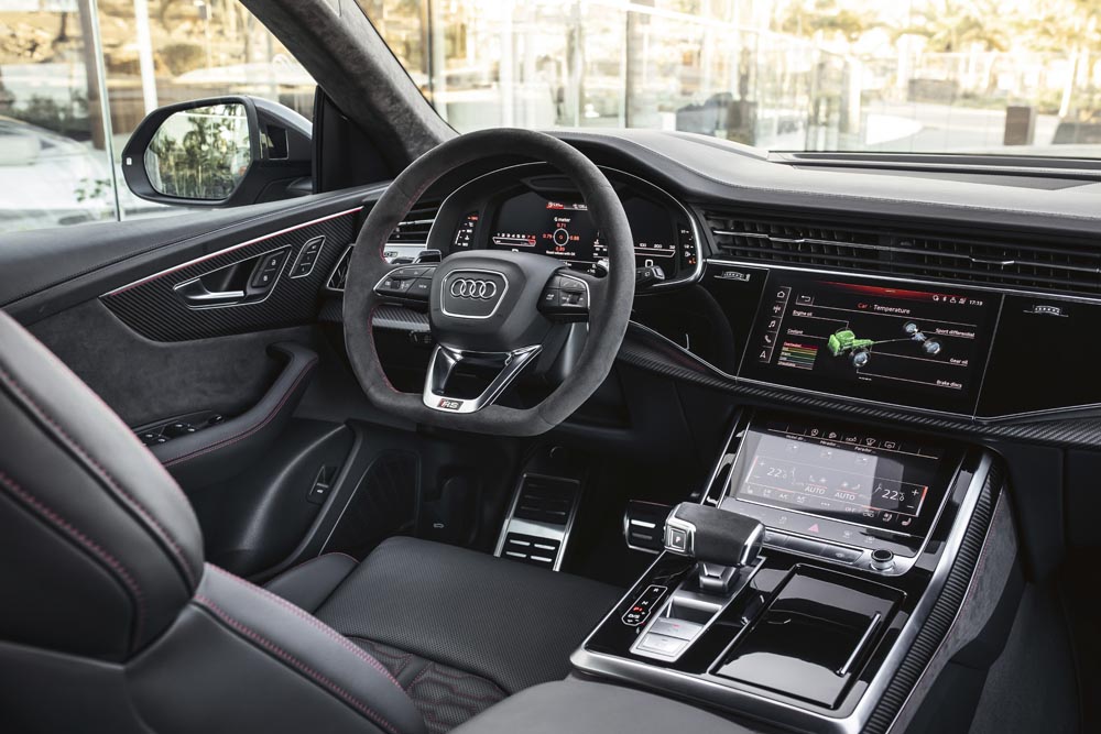 Prueba Audi RS Q8 2020 interior