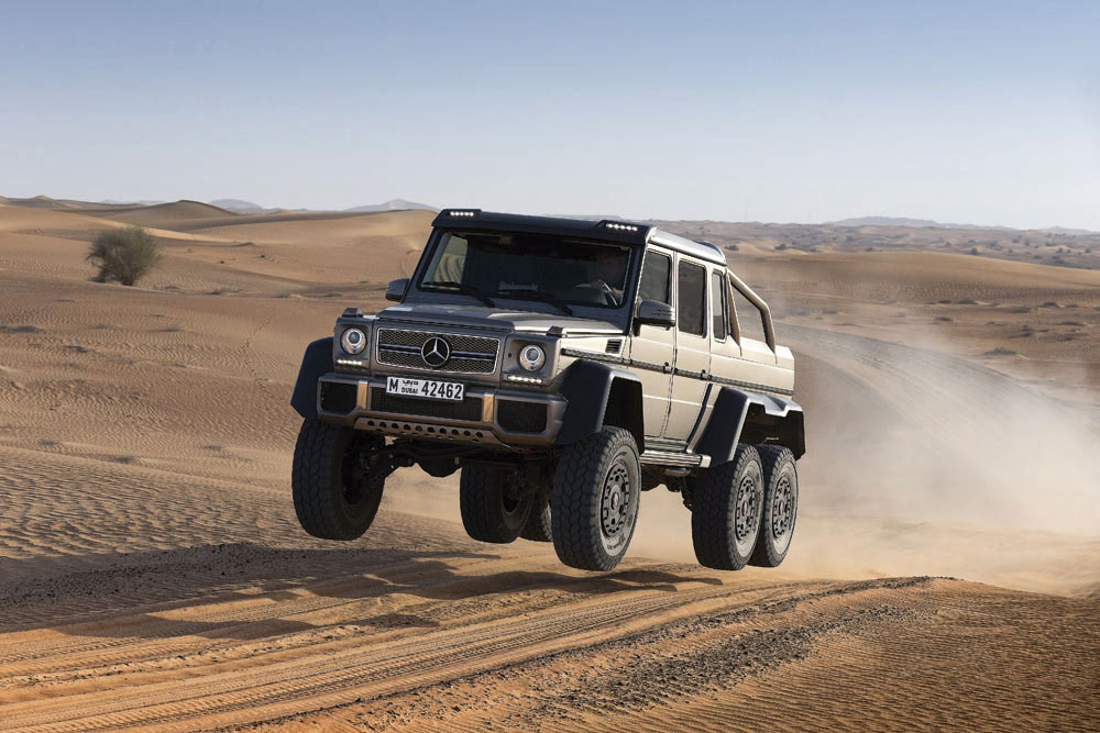 Top 10 Al desierto mercedes g 6x6