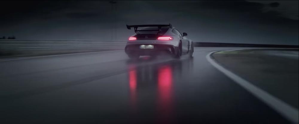 AMG GT Black Series trasera