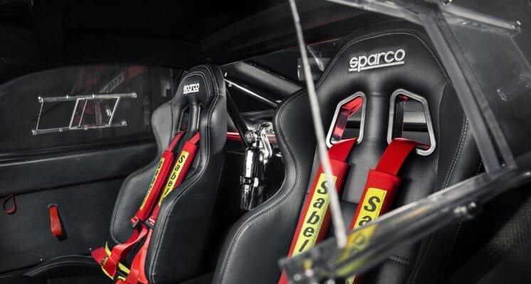 Ferrari 575 GTC Stradale interior