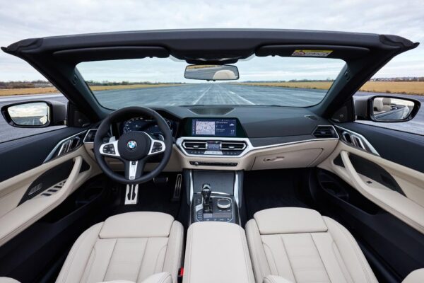 interior del nuevo BMW Serie 4 Cabrio