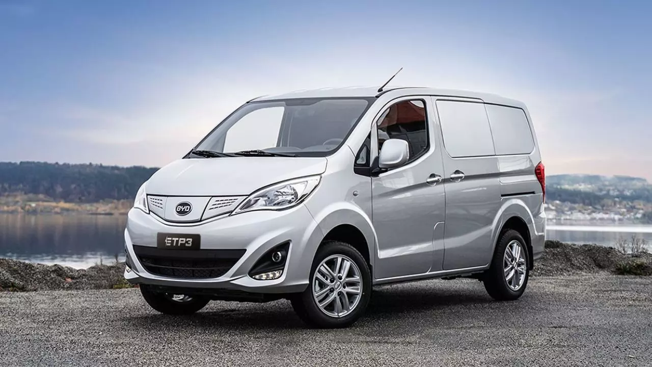 furgonetas eléctricas BYD ETP3 furgonetas eléctricas