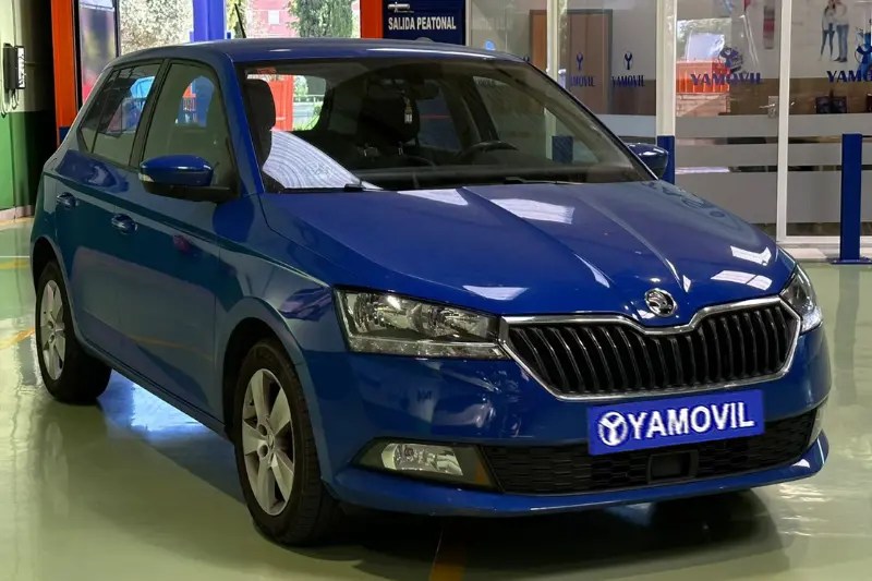 Coche pequeño de segunda mano Skoda Fabia 
