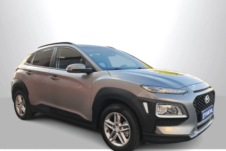 Coche Hyundai Kona color gris 
