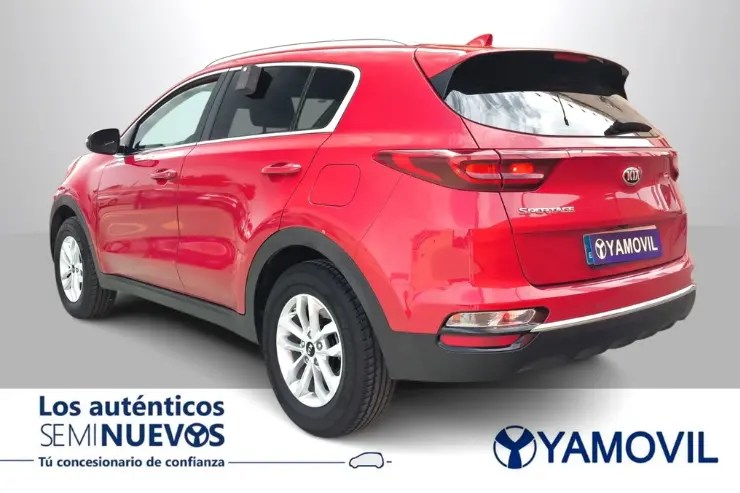 Vehículo Kia Sportage de ocasión con maletero amplio